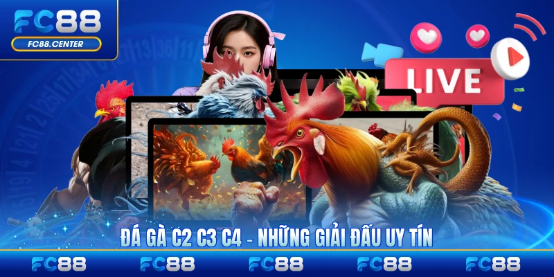 Đá Gà C2 C3 C4 - Điểm Danh Những Giải Đấu Uy Tín Hàng Đầu