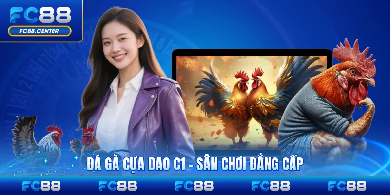 Đá Gà Cựa Dao C1 - Sân Chơi Đẳng Cấp Đừng Đầu Châu Á
