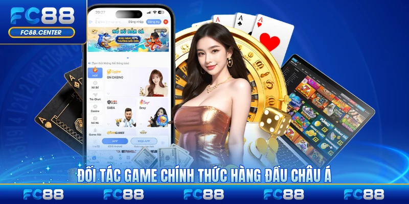 Đối tác game chính thức hàng đầu châu Á