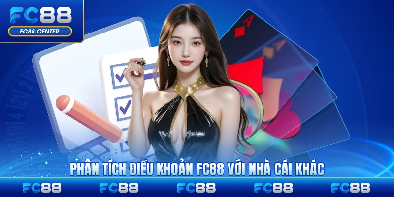 Phân tích điều khoản FC88 với nhà cái khác chuyên sâu